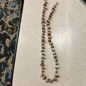 Coastal Cowgirl Natural ShellBeaded Necklace